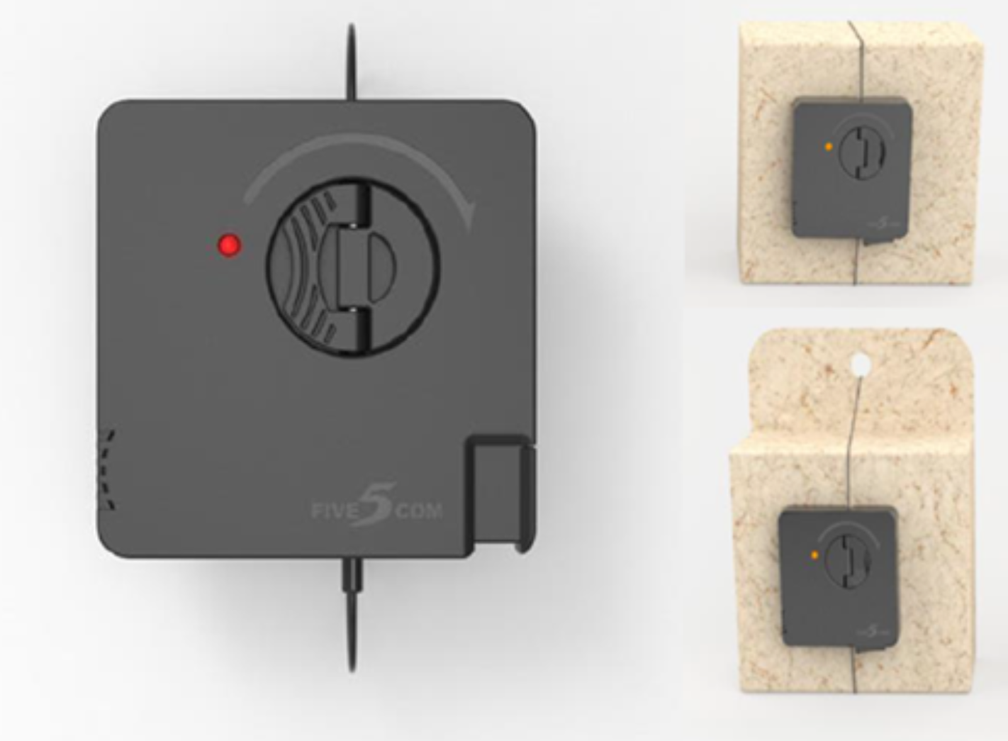 フックに取り付けられる<br>薄型防犯商品HAWK-GRIP FIVE COM