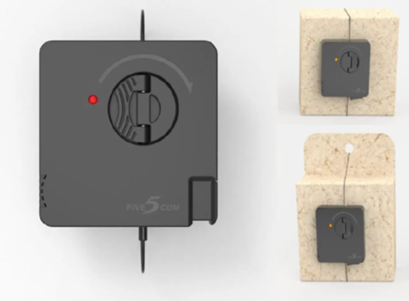 フックに取り付けられる<br>薄型防犯商品HAWK-GRIP FIVE COM